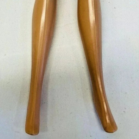 MATTEL BARBIE Doll Blond Hair Blue Eyes White Dress 12" Tall Used - Picture 11 of 11